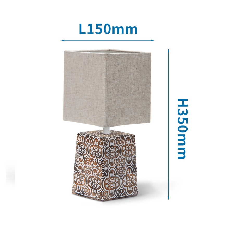 Aigostar - Lampa stołowa 1xE14/40W/230V