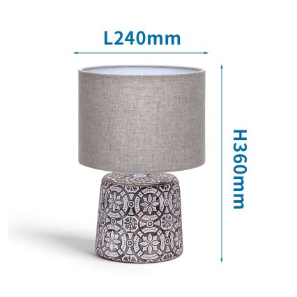 Aigostar - Lampa stołowa 1xE14/40W/230V