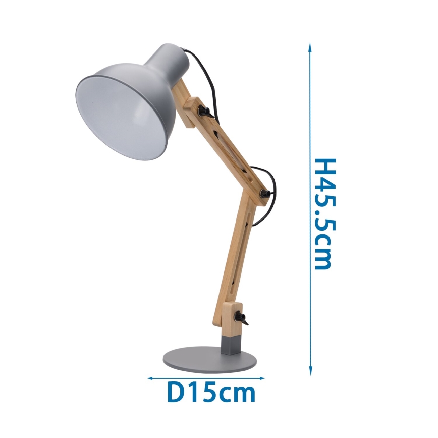 Aigostar - Lampa stołowa 1xE27/40W/230V