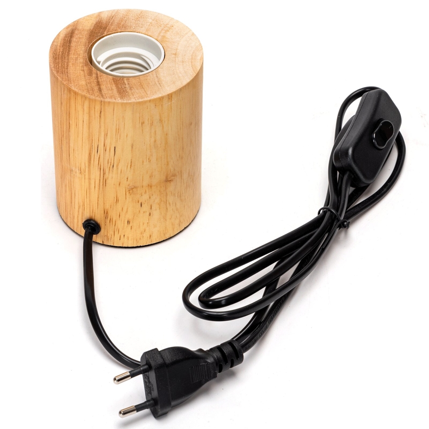 Aigostar - Lampa stołowa 1xE27/60W/230V beżowa