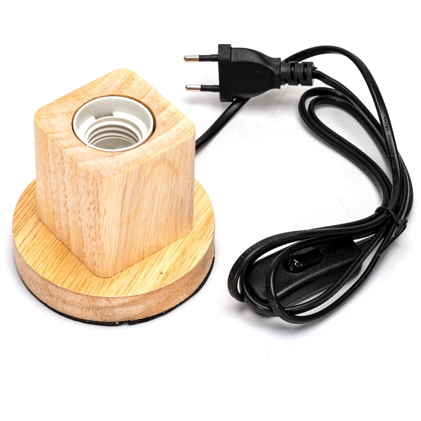 Aigostar - Lampa stołowa 1xE27/60W/230V beżowa