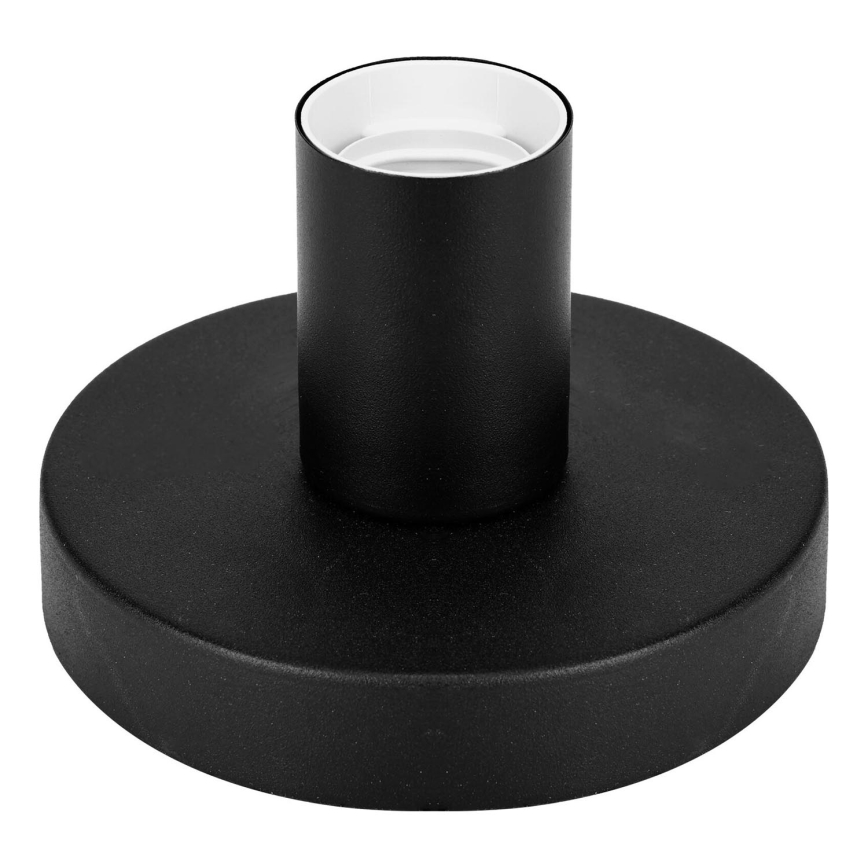 Aigostar - Lampa stołowa 1xE27/60W/230V czarna