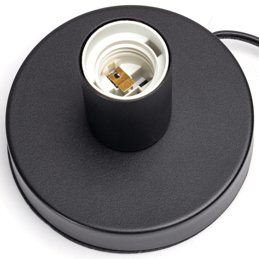 Aigostar - Lampa stołowa 1xE27/60W/230V czarna