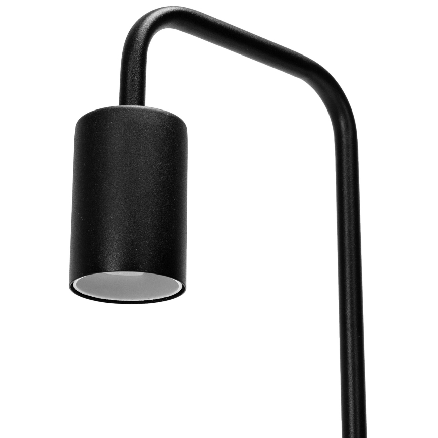 Aigostar - Lampa stołowa 1xE27/60W/230V czarna