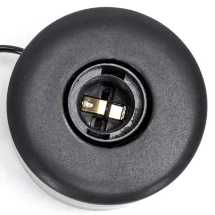 Aigostar - Lampa stołowa 1xE27/60W/230V czarny
