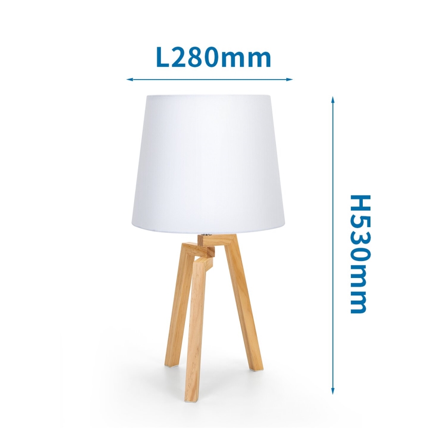 Aigostar - Lampa stołowa 1xE27/60W/230V