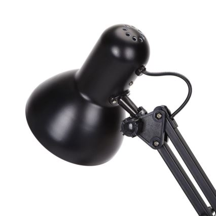 Aigostar - Lampa stołowa 2w1 1xE27/40W/230V czarna