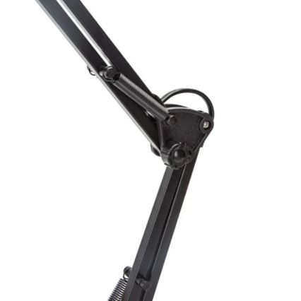 Aigostar - Lampa stołowa 2w1 1xE27/40W/230V czarna