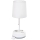 Aigostar - Lampa stołowa z gniazdami 1xE27/60W/230V biała