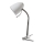 Aigostar -  Lampa stołowa z klipsem 1xE27/11W/230V biały/chrom błyszczący