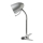 Aigostar -  Lampa stołowa z klipsem 1xE27/11W/230V srebrny/chrom błyszczący