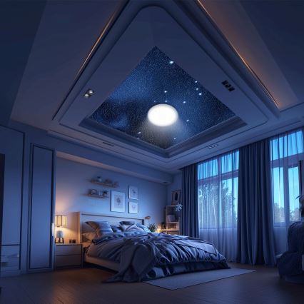 Aigostar - ściemnialna lampa sufitowa MESH LED/36W/230V 3000-6500K śr. 49,5 cm + pilot zdalnego sterowania