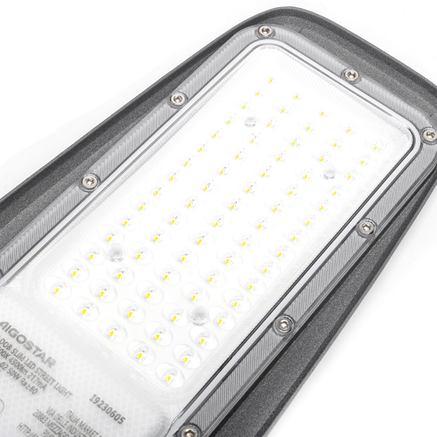 Aigostar - Lampa uliczna LED SLIM/50W/230V 6500K IP65