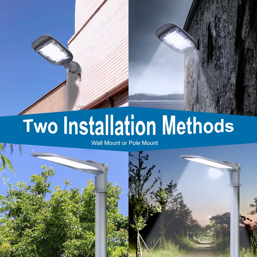 Aigostar - Lampa uliczna SLIM LED/200W/230V 6500K IP65