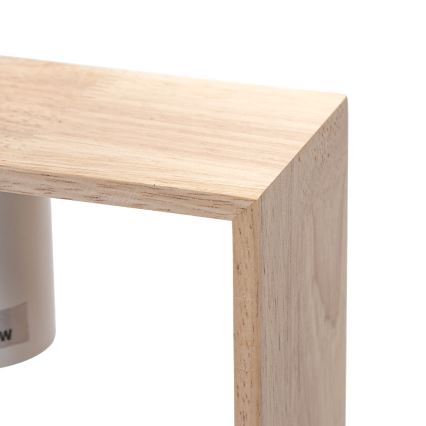 Aigostar - Lampa wisząca na lince 1xE27/60W/230V beżowa