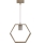Aigostar - Lampa wisząca na przewodzie 1xE27/60W/230V beżowa