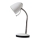 Aigostar - Lampka stołowa 1xE27/36W/230V biały/chrom