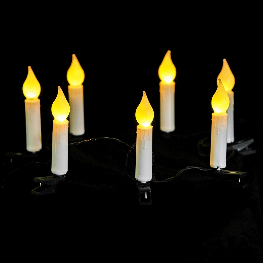 Aigostar - LED łańcuch świąteczny 25xLED/3xAA 5 m ciepła biel