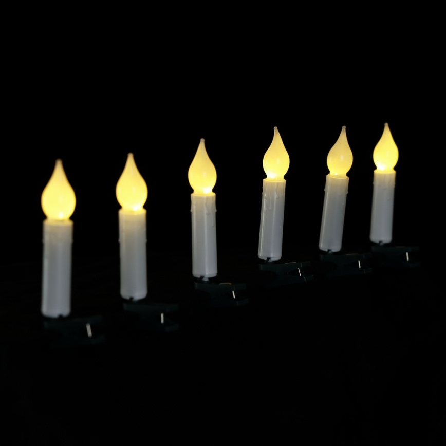 Aigostar - LED łańcuch świąteczny 25xLED/3xAA 5 m ciepła biel