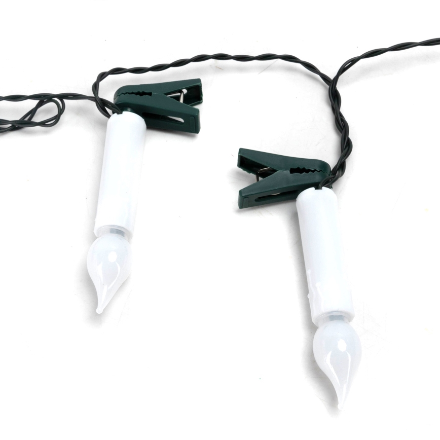 Aigostar - LED łańcuch świąteczny 25xLED/3xAA 5 m ciepła biel