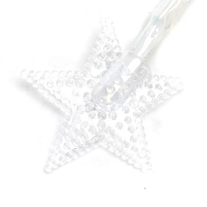 Aigostar - Łańcuch LED 20xLED/3xAA 3,3 m gwiazdki