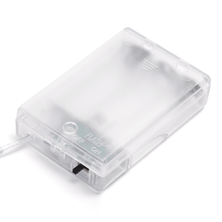 Aigostar - łańcuch świetlny LED, 100 diod LED / zasilanie 3x AA, 10,3 m, wielokolorowy