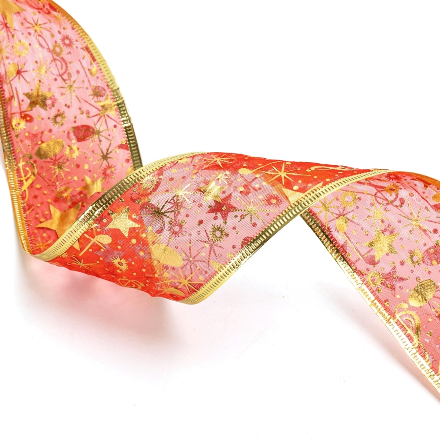 Aigostar - łańcuch świetlny LED 50 diod, 5 m, zasilanie 3×AA, ciepła biała / czerwona