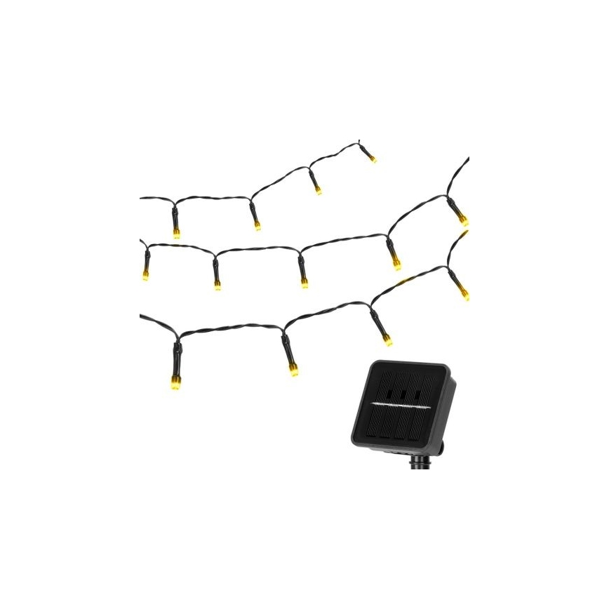 Aigostar - Łańcuch solarny LED 100xLED/12m 300 mAh IP65 ciepła biel