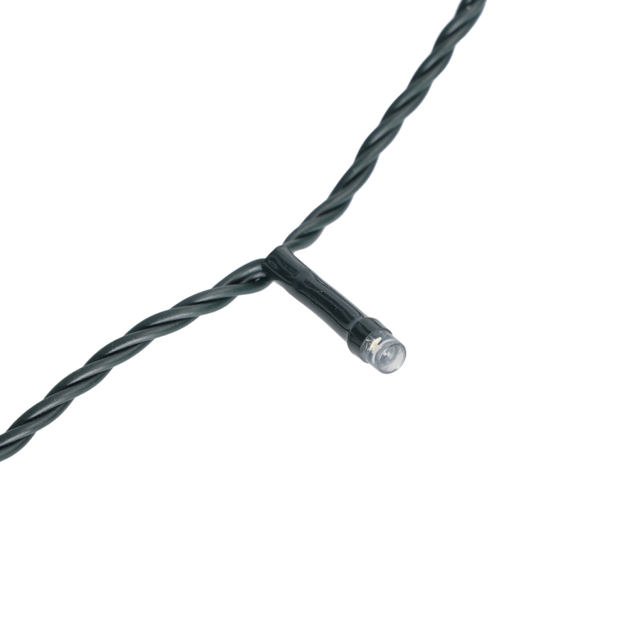 Aigostar - Zewnętrzny łańcuch świąteczny LED 200xLED/8 funkcji 13m IP44 zimna biel