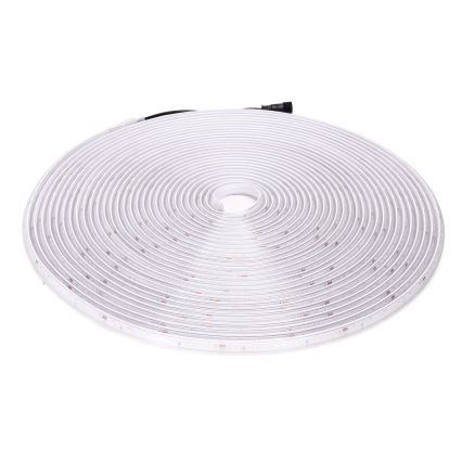 Aigostar - Regulowany pasek solarny LED/20W/3,2V 20 m 6500K IP65 + pilot zdalnego sterowania