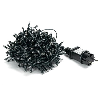 Aigostar - LED Zewnętrzny łańcuch świąteczny 300xLED/8 funkcji 18m IP44 ciepła biel