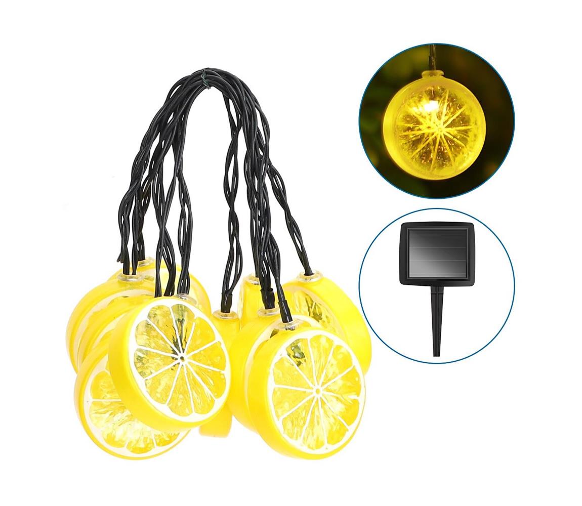 - LED Łańcuch solarny 10xLED/3,8m IP44 ciepła biel