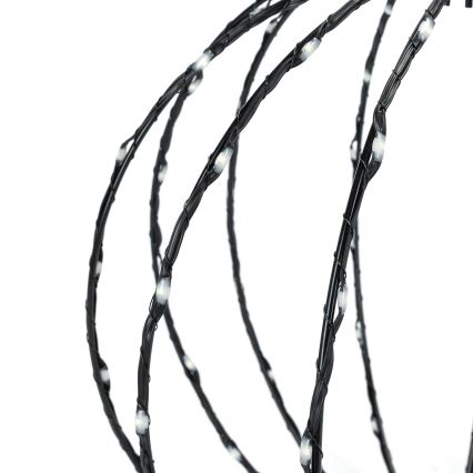 Aigostar - LED Bożonarodzeniowa dekoracja zewnętrzna 3,6W/230V kula 30cm IP44 zimna biel