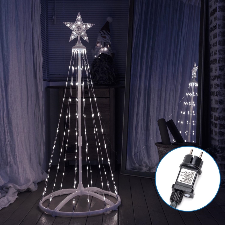 Aigostar - LED Bożonarodzeniowa dekoracja zewnętrzna LED/3,6W/230V 120 cm IP44 zimna biel