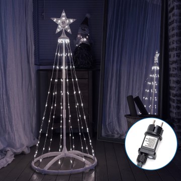 Aigostar - LED Bożonarodzeniowa dekoracja zewnętrzna LED/3,6W/230V 180 cm IP44 zimna biel