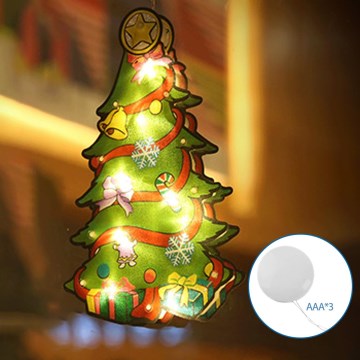 Aigostar - LED Dekoracja bożonarodzeniowa LED/3xAAA drzewko 15cm