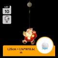 Aigostar - LED Dekoracja bożonarodzeniowa LED/3xAAA Santa 20cm