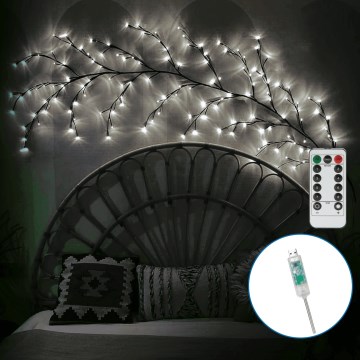 Aigostar - LED Dekoracja ścienna 144xLED/5W/5V zimna biel