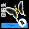 Aigostar - LED dekoracja zewnętrzna 372xLED IP44, zimna biel, motyl