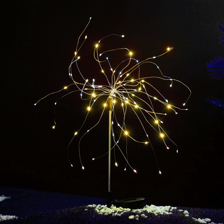 Aigostar - LED ED Solarna lampa dekoracyjna LED/0,03W/1,2V 88,5cm 300 mAh 2700K IP44
