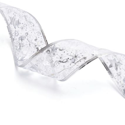 Aigostar - LED łańcuch świąteczny 100xLED/3xAA 10 m, ciepłe białe światło, srebrny