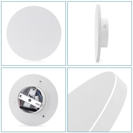 Aigostar - LED Kinkiet LED/6,5W/230V 3000K 18 cm biały