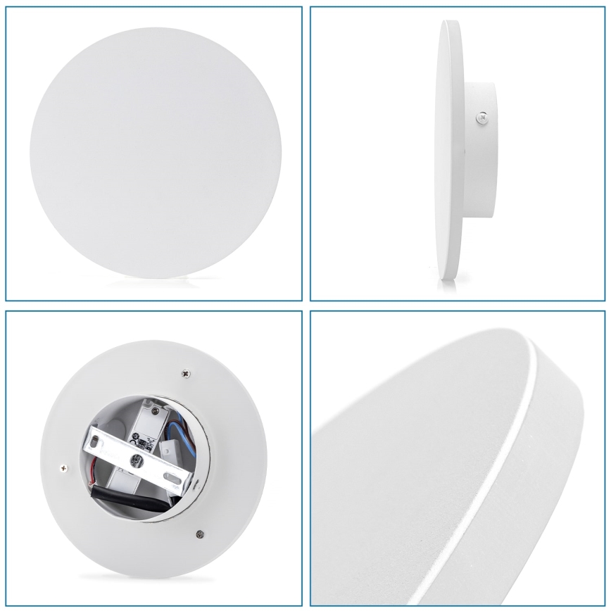 Aigostar - LED Kinkiet LED/6,5W/230V 3000K 18 cm biały
