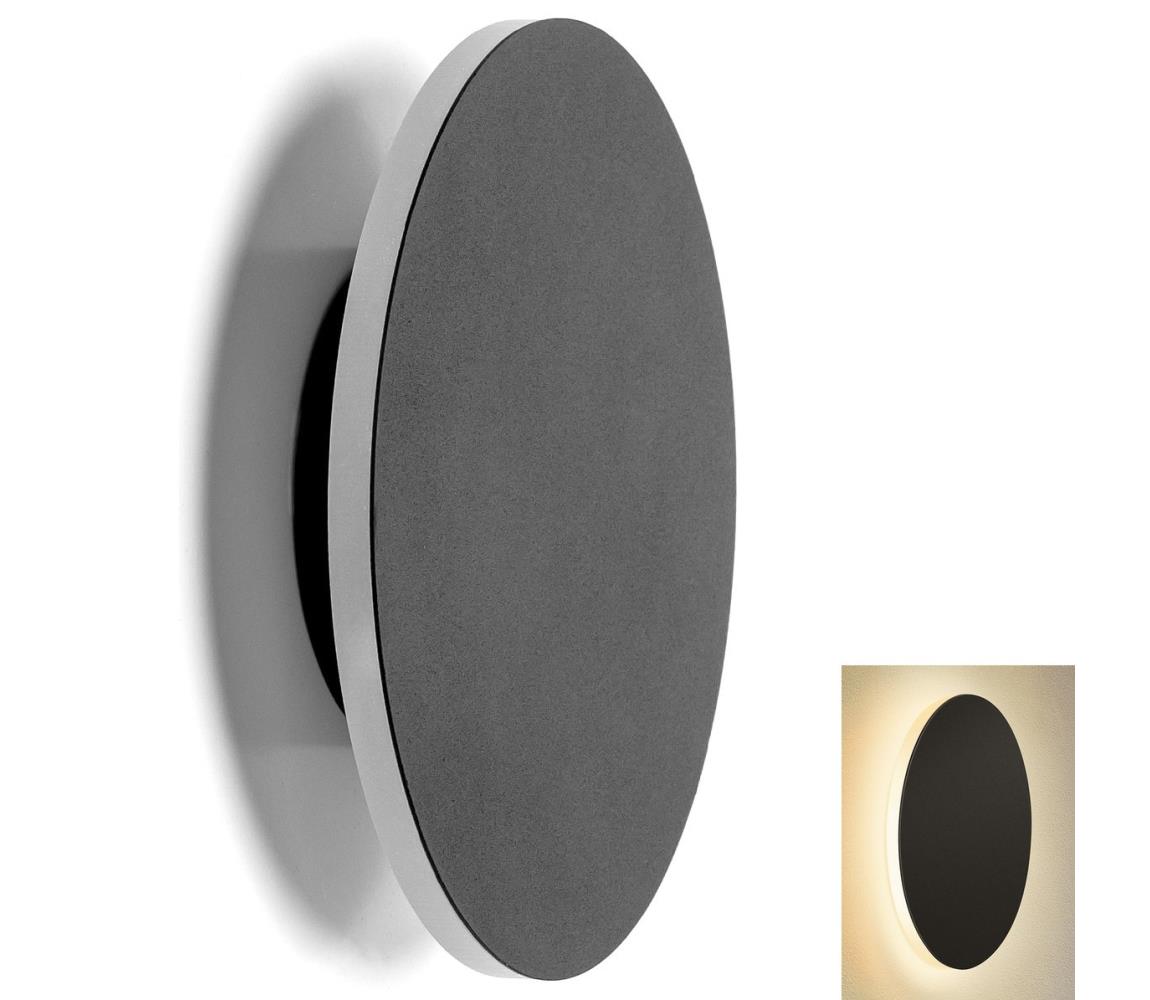 - LED Kinkiet LED/6,5W/230V 3000K 18 cm czarny