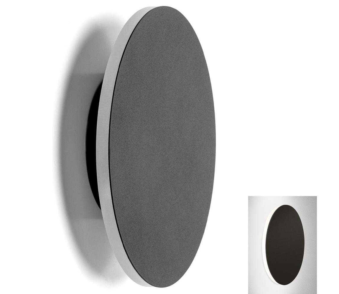 - LED Kinkiet LED/6,5W/230V 6500K 18 cm czarny