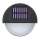 Aigostar - LED Kinkiet solarny LED/1W/1,2V czarny 200 mAh 2700K IP44