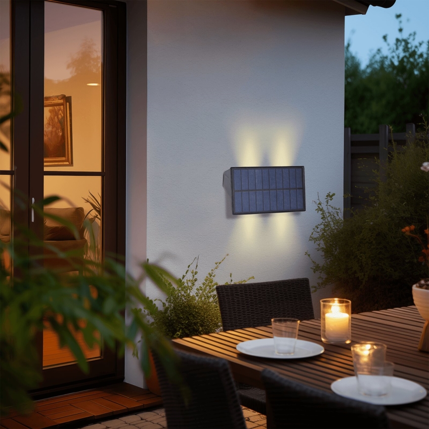 Aigostar - LED Kinkiet solarny LED/4W/5,5V 2700K IP44