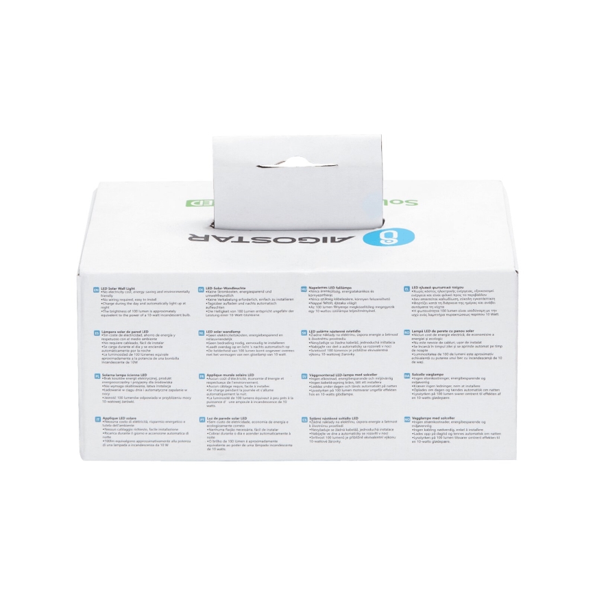 Aigostar - LED Kinkiet solarny LED/4W/5,5V 2700K IP44