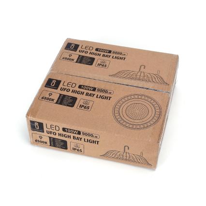 Aigostar - LED Lampa przemysłowa UFO HIGHBAY LED/100W/230V 6500K IP65