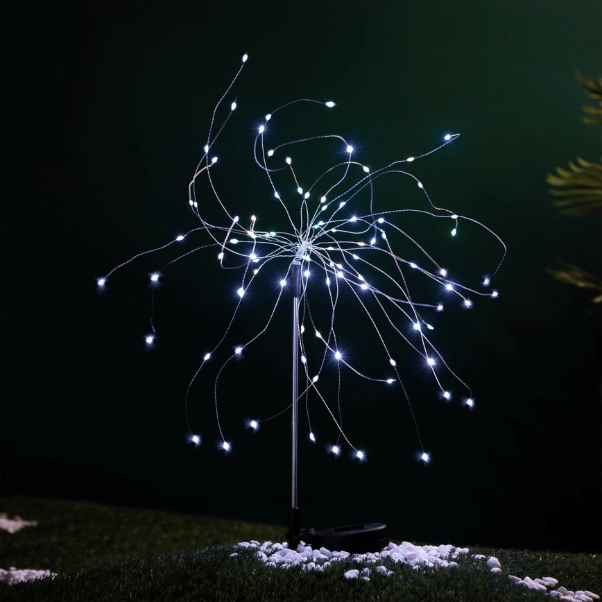 Aigostar - LED Lampa solarna dekoracyjna LED/0,03W/1,2V 88,5cm 6500K IP44